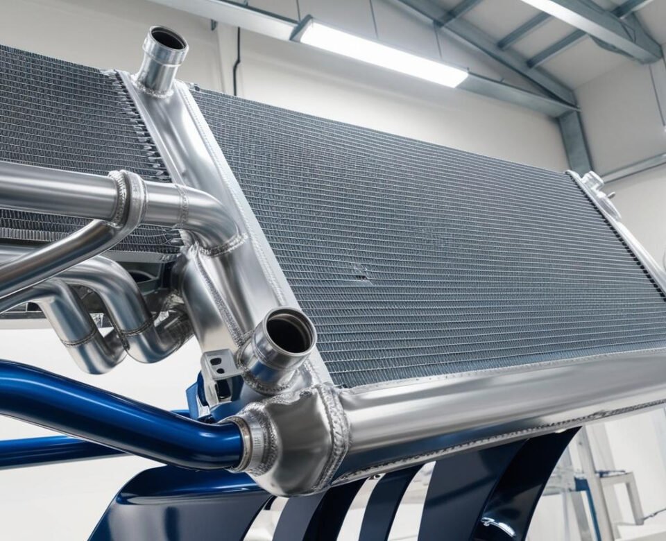 boat cooling radiator production